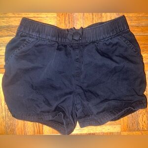 Place Girls Black Athletic Shorts